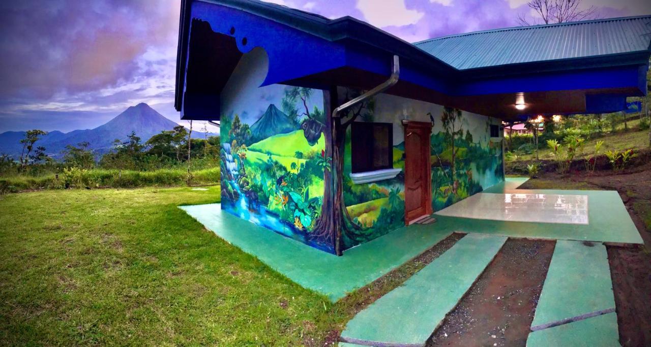 Las Pavitas Cottages La Fortuna Eksteriør billede